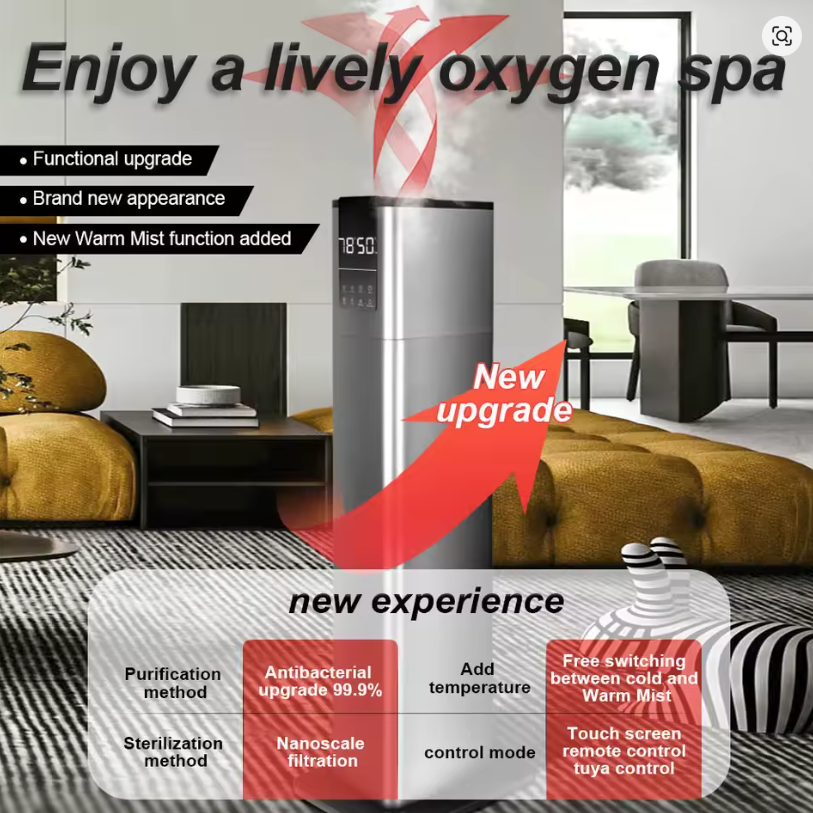 Ultrasonic Air Mute Humidifier